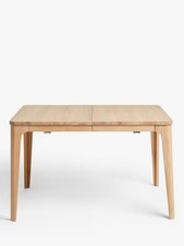 Ebbe Gehl John Lewis Mira 4-6/8 Seat Extending Dining table ONE LEAF MISSING