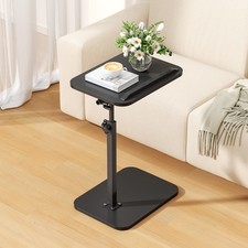 C Shaped End Bed Table 360°
