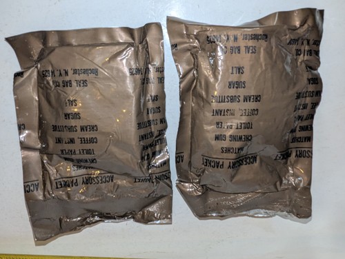 Lot usgi mre sealed - of, 2