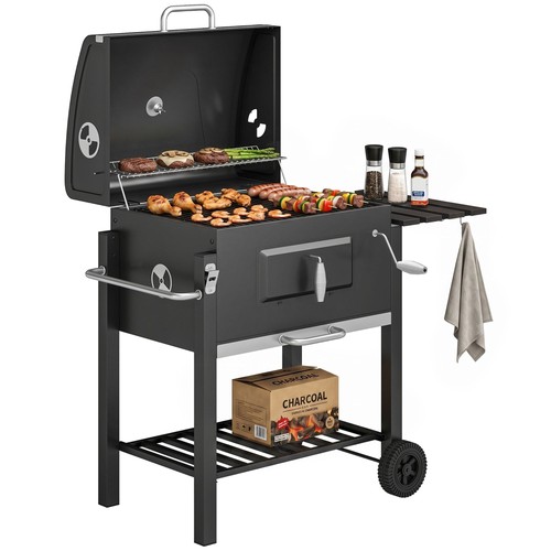 Outsunny charcoal grill bbq - charcoal,