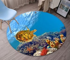 Sea turtle coral na7371 - 3d,