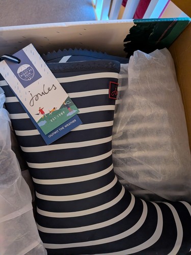 Brand new joules - wellies, size