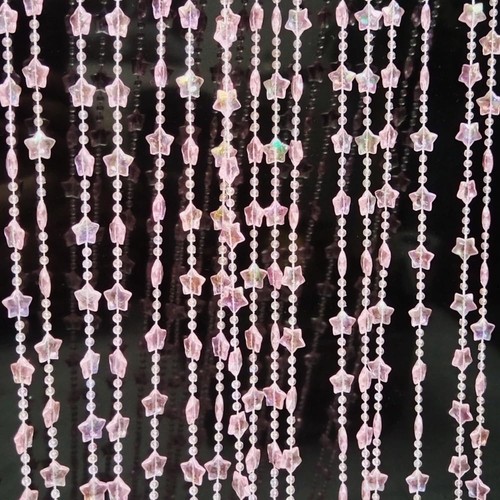 Beaded curtain doorways - curtain, star