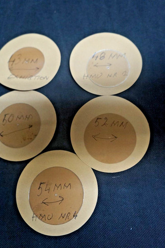 New made mica diaphragm - mica, mm/