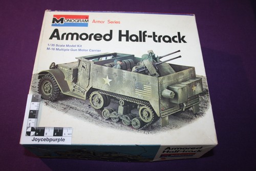 Monogram armoured half track - monogram,