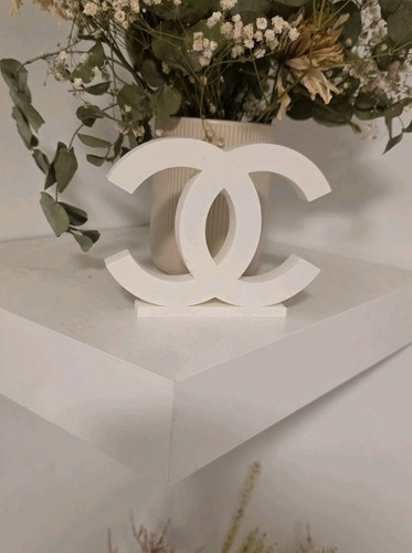 Chanel logo sign - chanel, printed
