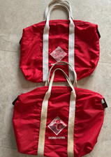 2 x Vintage LARGE Beach