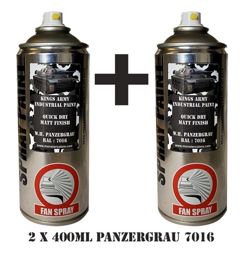 Panzer grey ral 7016 - grey, matte