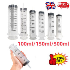 100-500ML Reusable Big Large Plastic Hydroponics Nutrient Measuring Syringe