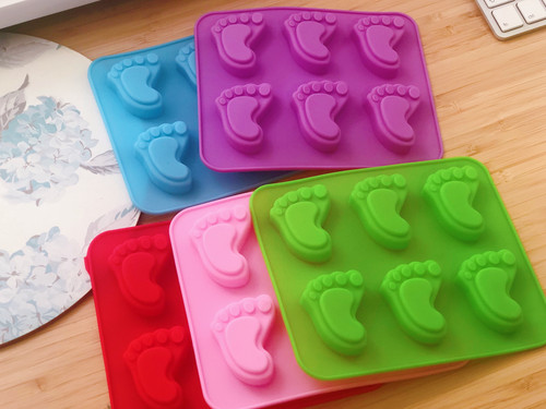 Baby feet shower silicone - baby,
