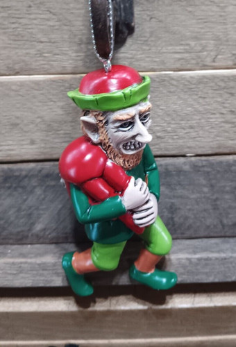 Bad elf ornament - grin, and