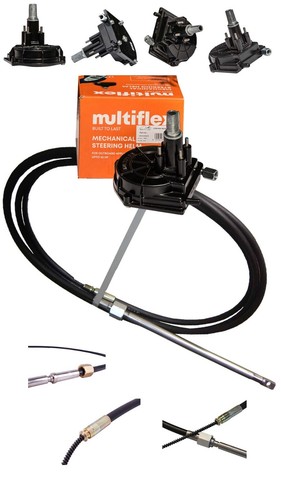 8ft boat steering cable - cable, c/w