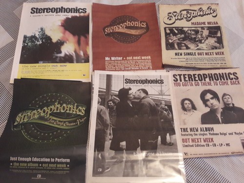 Stereophonics magazine advert - stereophonics,