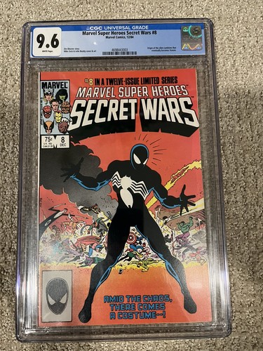 Marvel secret wars cgc 9 - secret, #8