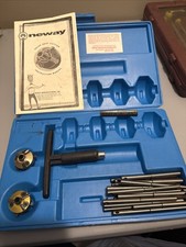 GENUINE NEWAY VALVE SEAT CUTTER SET NICE
