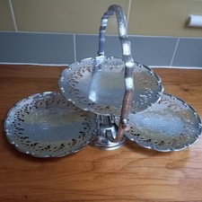 Vintage  Sliver Plated Folding