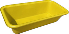 Large Yellow Dog Bath -