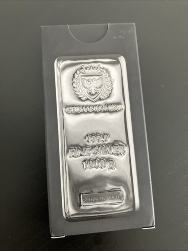 Germania mint 1kg 999 cast - 1kg, 999.9