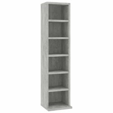 CD Cabinet Storage Oraniser Shelf Cabinet Display Shelf Engineered Wood vidaXL