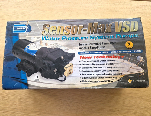 Jabsco sensor max - jabsco, water