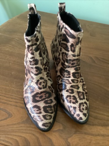 Ankle boots animal print - ankle,
