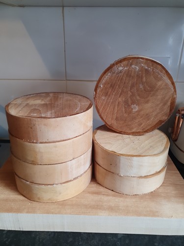 Beech hardwood bowl blanks - beech, 8x2