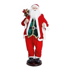 Prestige 5ft Animated Musical Santa - Christmas Themed Decoration - Holidays