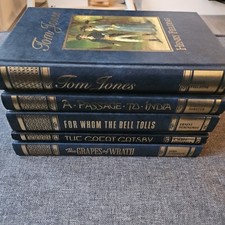 5 x 'The Great Writers Library' books - VGC