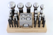 Set of 21 Steel Dapping