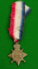 WW1 1914/15 Star Jersey Militia - Royal Irish Rifles Pte 7/4114 Alfred W Gallie
