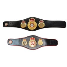 WBA Replica Boxing Championship Belt Adult & Mini Size 3D Design Premium Leather