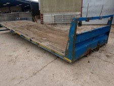 Flat Plant Bed Lorry Body Bale Trailer 25ft Hardwood Floor £1000 Inc Vat & Fees