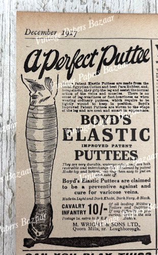Boyd elastic puttees - elastic,