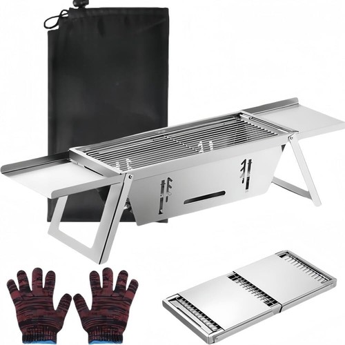 Portable folding charcoal - portable,