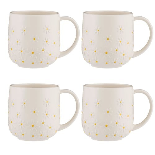 Set white daisy - set,