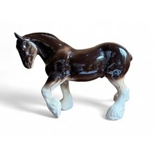 Large Vintage Dark Brown