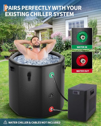 186 gal ice bath - gal, tub