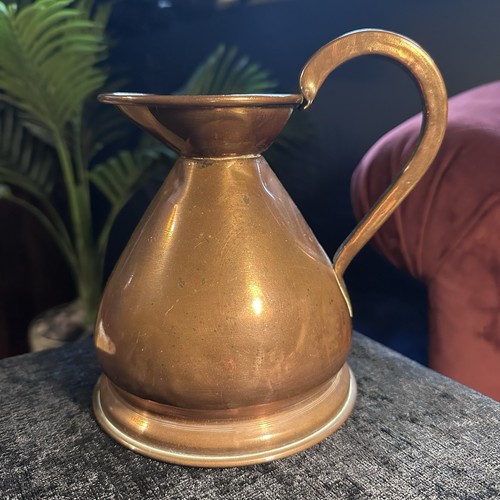 Victorian copper haystack pint - victorian,