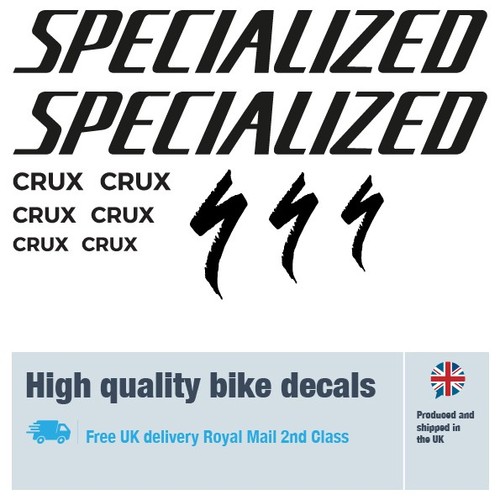 Specialized crux bike decals - specialized,