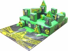 Commercial Toxic 15pc Softplay w/ Ballpond & Mat For Sale - Premier Inflate Ltd