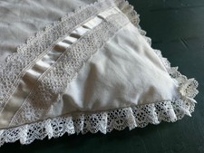 Small Vintage White Ribbon and