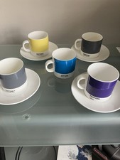 5 Pantone Espresso Cups and 4