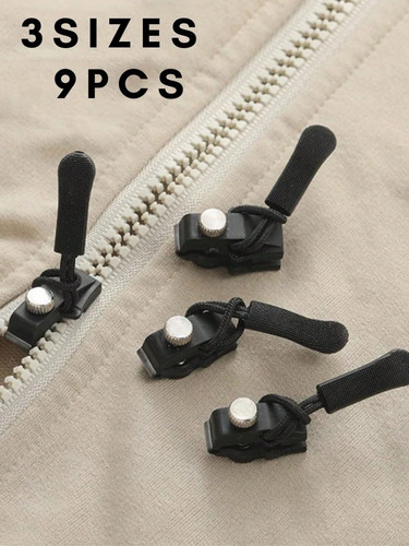 9pcs zipper repair - 9pcs,