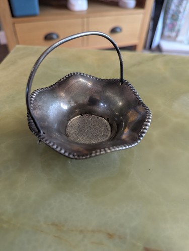 Vintage silver plated trinket - vintage,