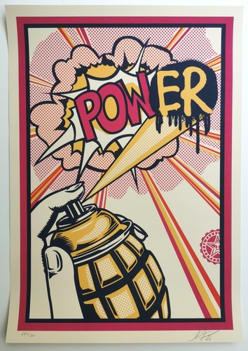 Shepard fairey power - shepard,