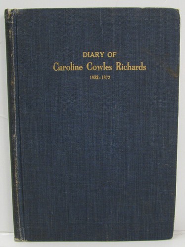 Diary caroline cowles - of,