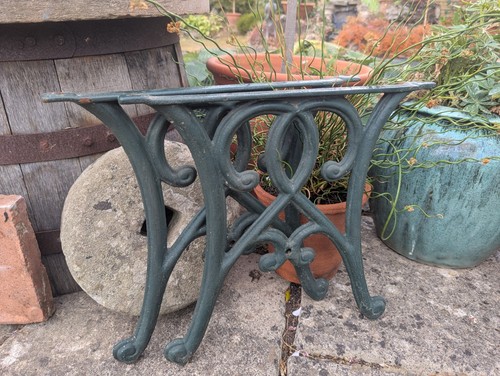 Vintage cast iron - vintage, table