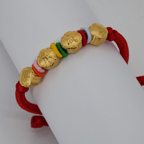 24k solid yellow gold happy - 24k,