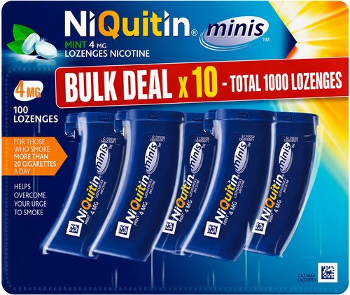 Niquitin minis mint 4mg - mint,