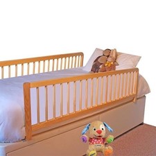 WOODEN BED RAIL NARROW, 90CM